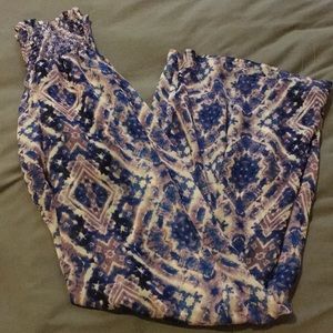 Purple Show me your mumu bellbottom flowy pants!